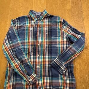 Crown & Ivy Multicolor Plaid Button Down Shirt